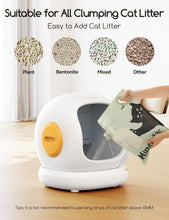 Load image into Gallery viewer, Extra Large Self-Cleaning Cat Litter Box 75L - APP Controlled &amp; Odor-Free