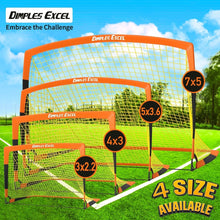 Load image into Gallery viewer, Eco-Friendly Backyard Soccer Goals for Kids | Age 6+ | (3x2.2, 5x3.6 FT)