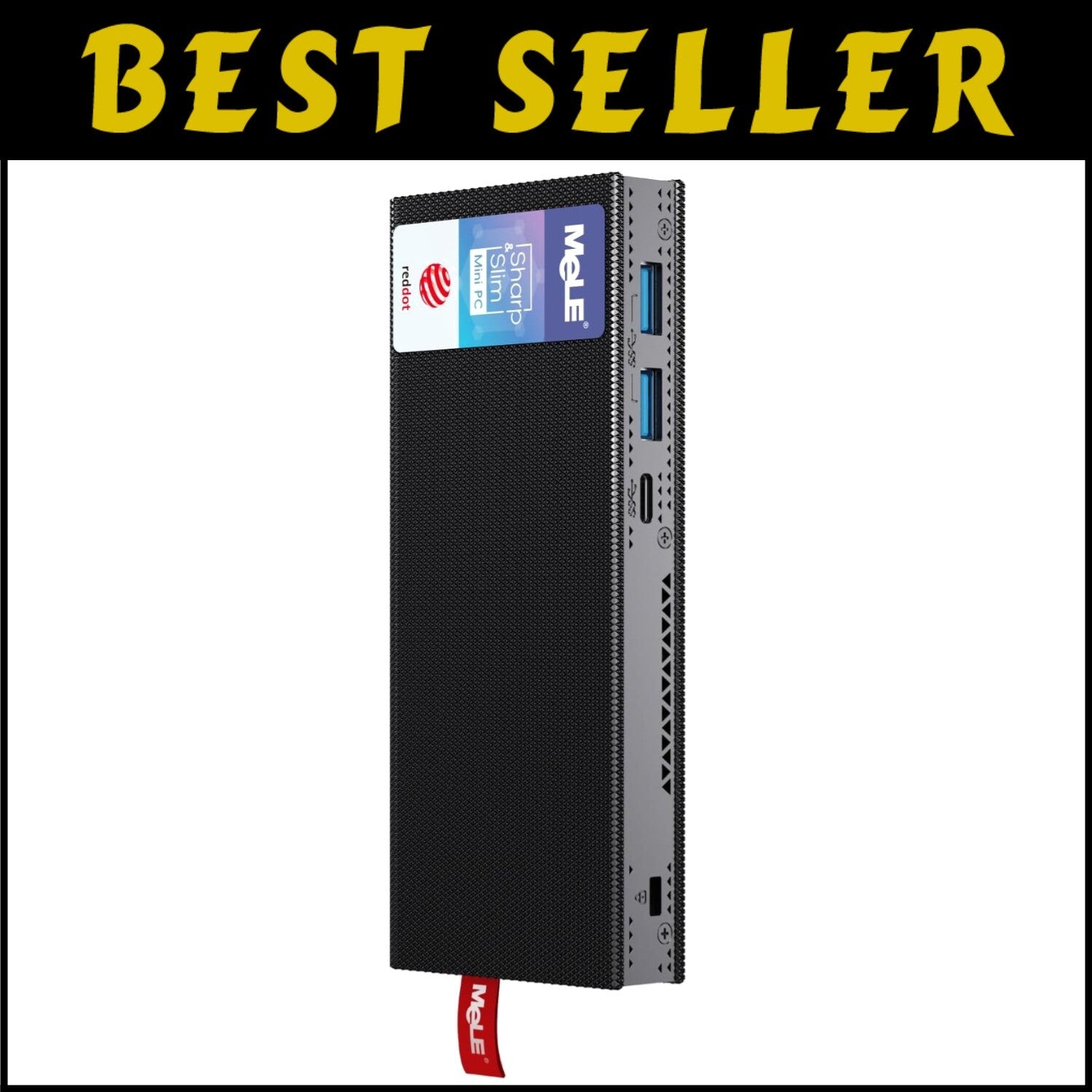 Compact Fanless Mini PC Stick Pro - 4K Dual Display, WiFi 5, Ideal for Office