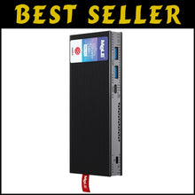 Load image into Gallery viewer, Compact Fanless Mini PC Stick Pro - 4K Dual Display, WiFi 5, Ideal for Office