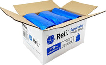 Load image into Gallery viewer, Durable 13 Gallon Blue Recycling Trash Bags | 300 Count - Leak Proof Design