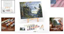 Load image into Gallery viewer, Guiding Light Landscapes - Paint by Numbers Kit on Framed Canvas for Adults