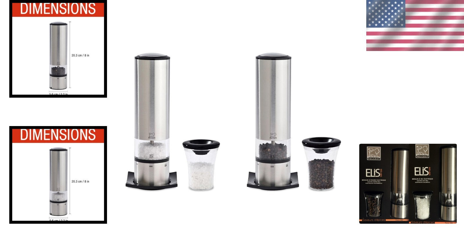 Innovative Elis Sense Duo: Premium Touch Mills for a Luxurious Dining Experience