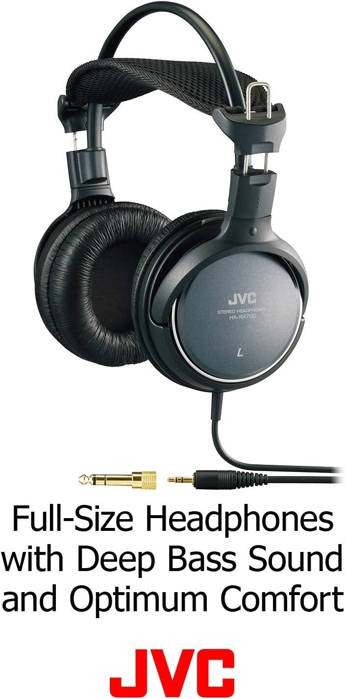 Dynamic Sound Full Size Headphones - Ideal for Gaming, Fitness & Entertainment