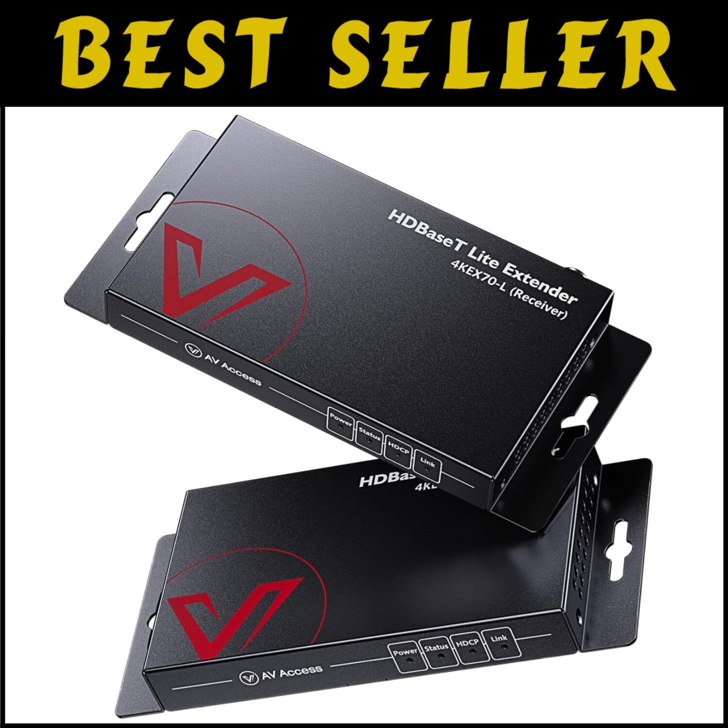 Professional HDBaseT HDMI Extender with Surge Protection for AV Installations