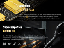 Load image into Gallery viewer, 500GB CRAS C925 PCIe Gen4 SSD with Aluminum Heatsink – Ultimate Gaming Upgrade