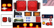 Load image into Gallery viewer, Super Bright DOT Certified LED Trailer Light Kit with Wiring Harness - 80 Inch