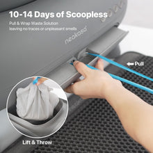 Load image into Gallery viewer, Self-Cleaning Odor-Free Cat Litter Box with Trash Bags for Busy Cat Owners