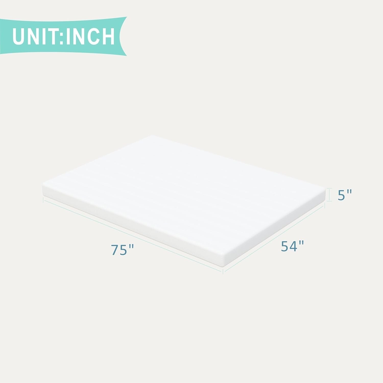 Full Size Mattress in a Box - Safe Gel Memory Foam, Ideal for Restful Sleep