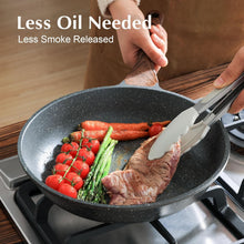 Load image into Gallery viewer, Elegant 12.5-Inch Nonstick Pan with Tempered Lid - Perfect for Kitchen Mastery