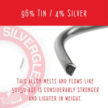 Load image into Gallery viewer, Compact Lead-Free Solder Wire Spool - Ideal for Stained Glass &amp; Jewelry Crafting