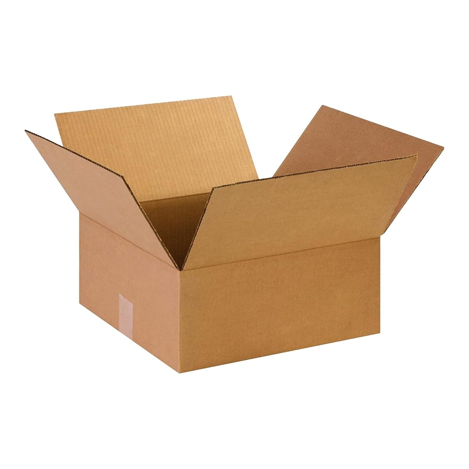 Versatile 14x14x6 Corrugated Cardboard Boxes | Heavy-Duty, Reusable, 25 Pack