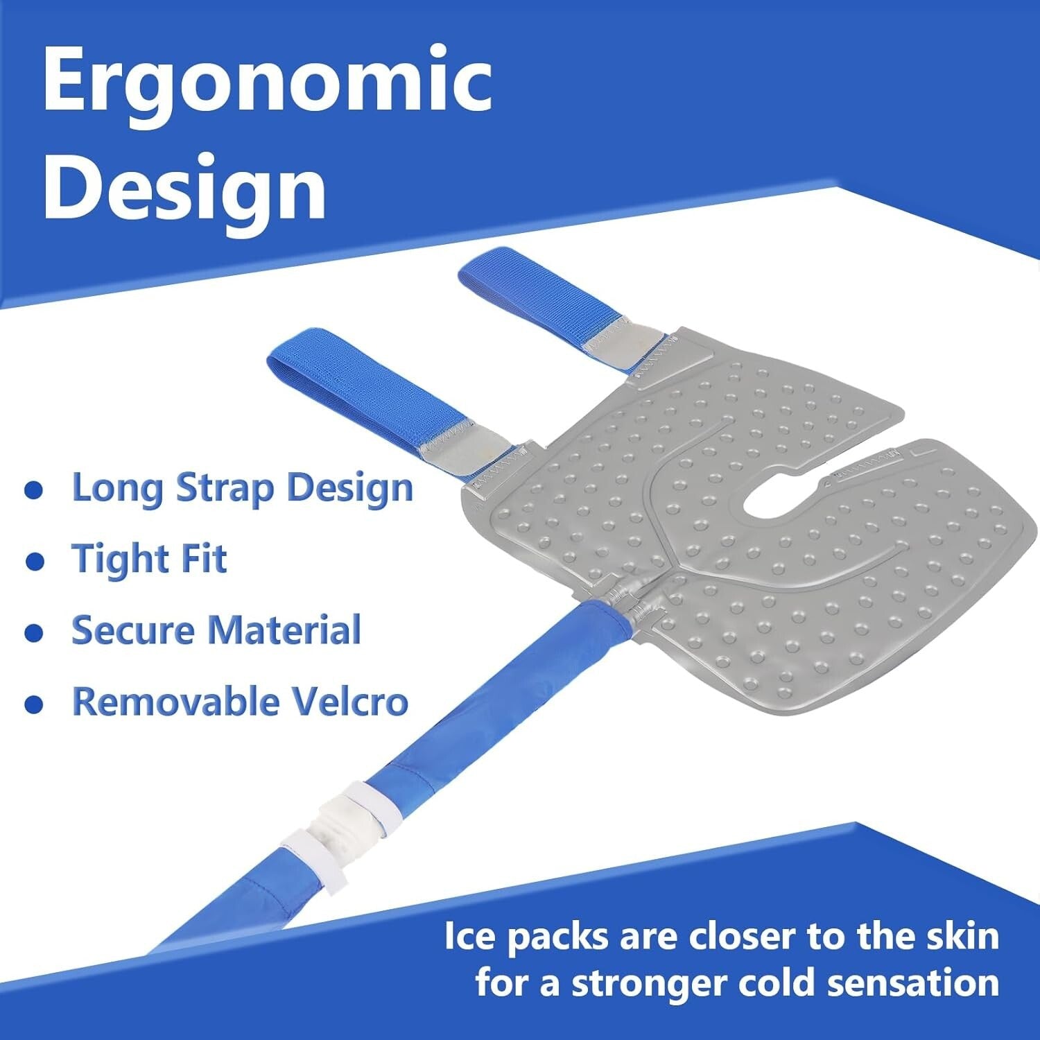 Effortless Cold Therapy for Knee Recovery - Portable Ice Machine with Warranty