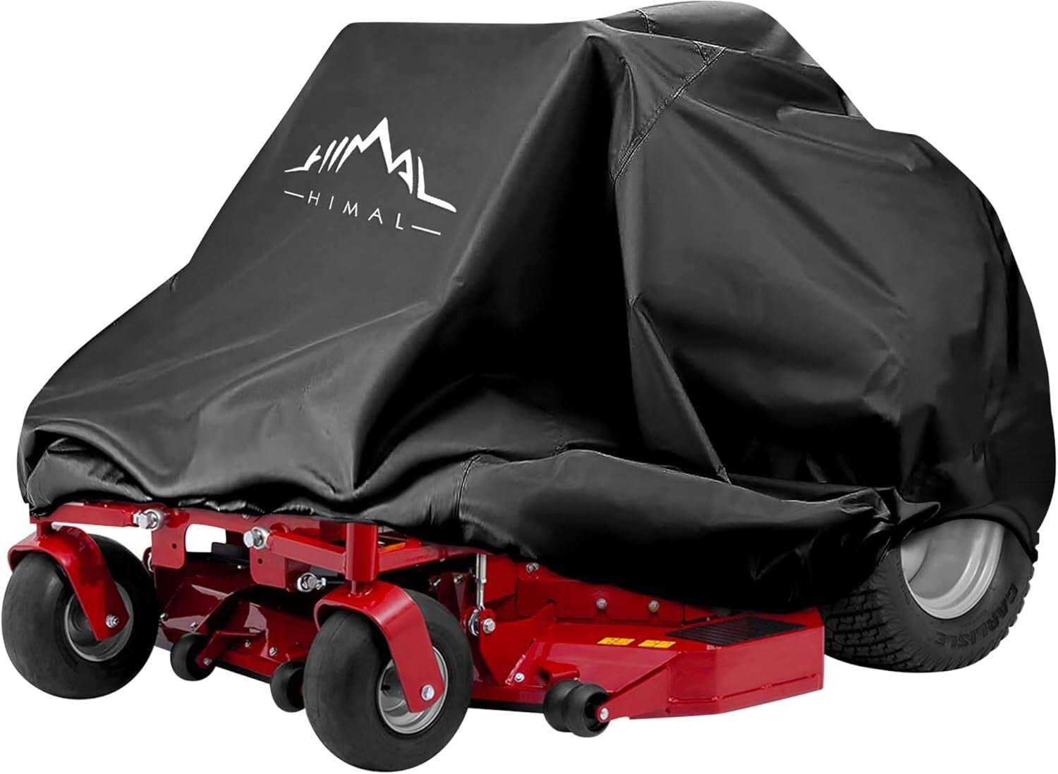 600D Heavy-Duty Zero-Turn Mower Cover - Drawstring & Protection Bag Included