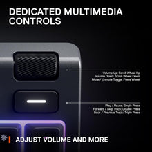 Load image into Gallery viewer, Ergonomic Apex 3 RGB Gaming Keyboard – Magnetic Wrist Rest &amp; Multimedia Controls