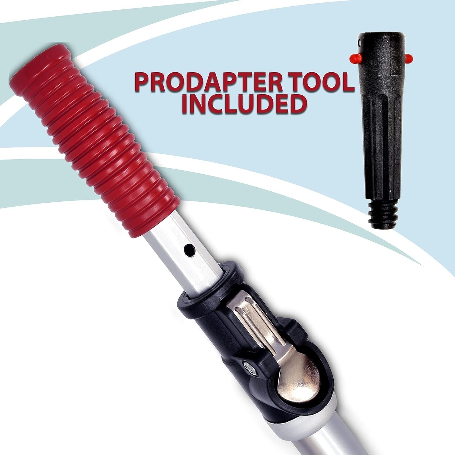 Effortless Cleaning with Snaplite 16 Ft Telescopic Pool Pole & Universal Adapter