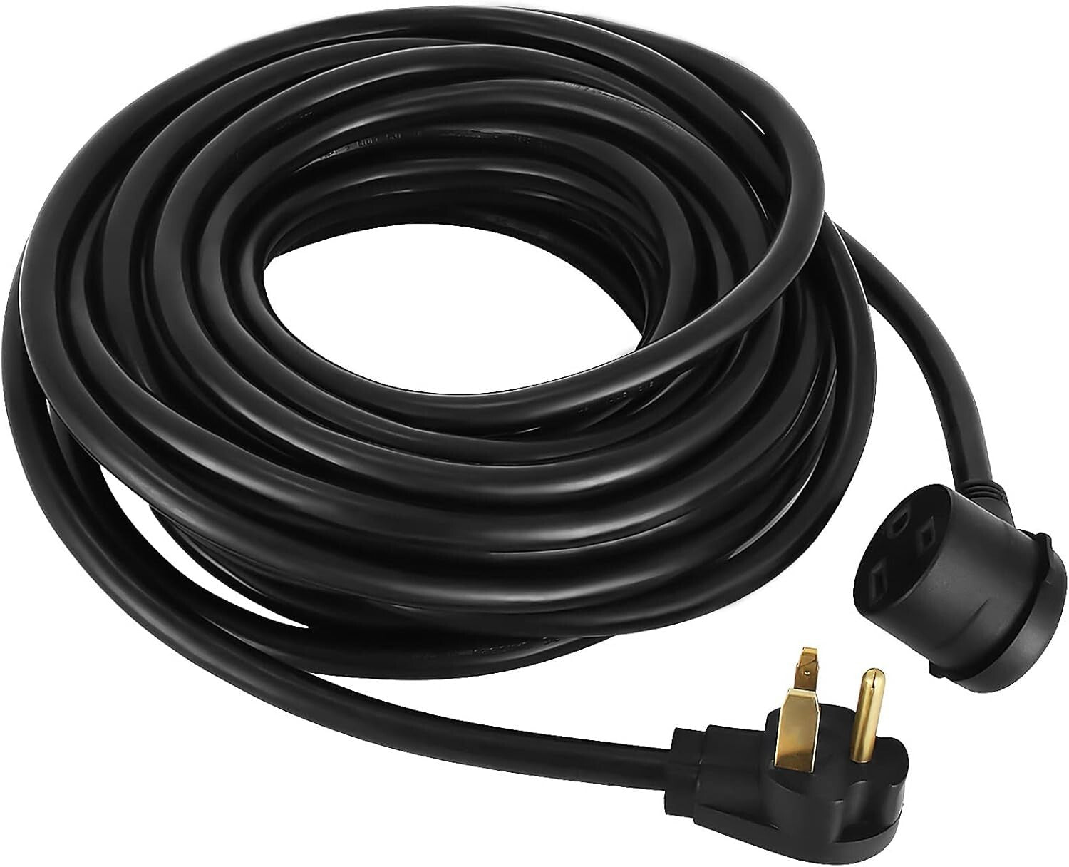 Flexible 30A Welder Extension Cable - 50FT STW Rated for Outdoor Use 250V