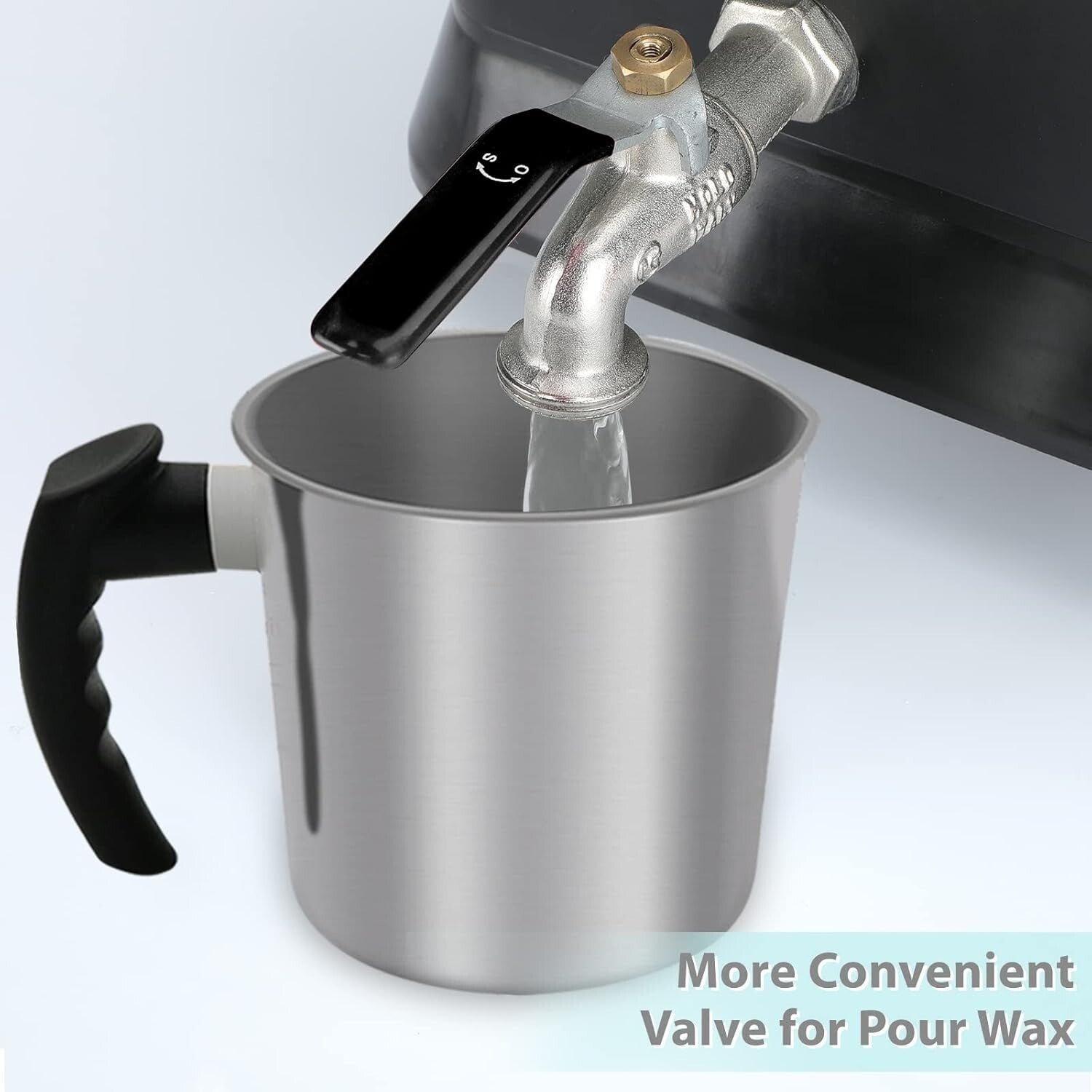 Candle Making Kit: 4.5 Qt Electric Wax Melter & Pouring Pot for Mass Production