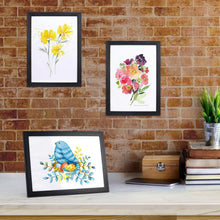 Load image into Gallery viewer, Elegant A4 Black Picture Frame Set of 12 for Stylish Wall and Tabletop Displays