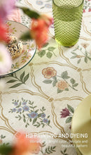 Load image into Gallery viewer, Stylish Floral Table Cover for Rectangular Dining - Ideal for Parties &amp; Banquets