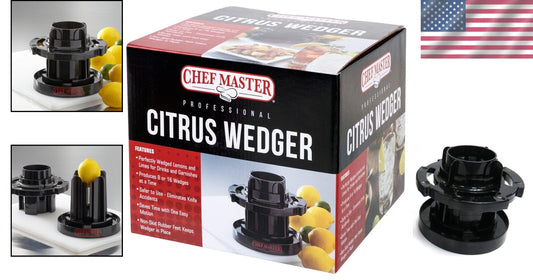 Sharp Bladed Citrus Slicer - Perfect Manual Tool for Kitchen & Bar Essentials