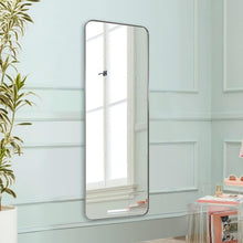 Load image into Gallery viewer, Modern 48"L x 18"W Full Length Mirror with Stainless Steel Frame - Easy Install