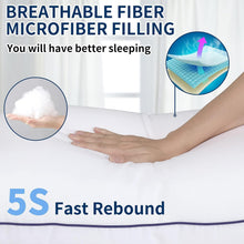 Load image into Gallery viewer, Luxurious Hotel Quality Set of 4 Down Alternative Pillows for Comfort &amp; Support