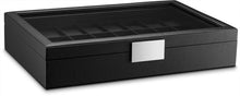 Load image into Gallery viewer, Stunning 24 Slot Watch Box with Glass Top - Modern Storage for Men’s Watches
