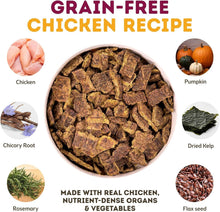 Load image into Gallery viewer, Air Dried Chicken Dog Food - Grain Free &amp; Nutrient-Rich, 2 lb for All Breeds