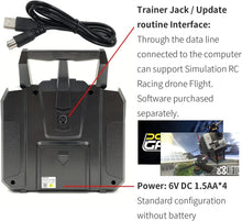 Load image into Gallery viewer, FS-i6X Drone &amp; RC Boat Transmitter - 10 Channels with LCD Display &amp; Omni Antenna