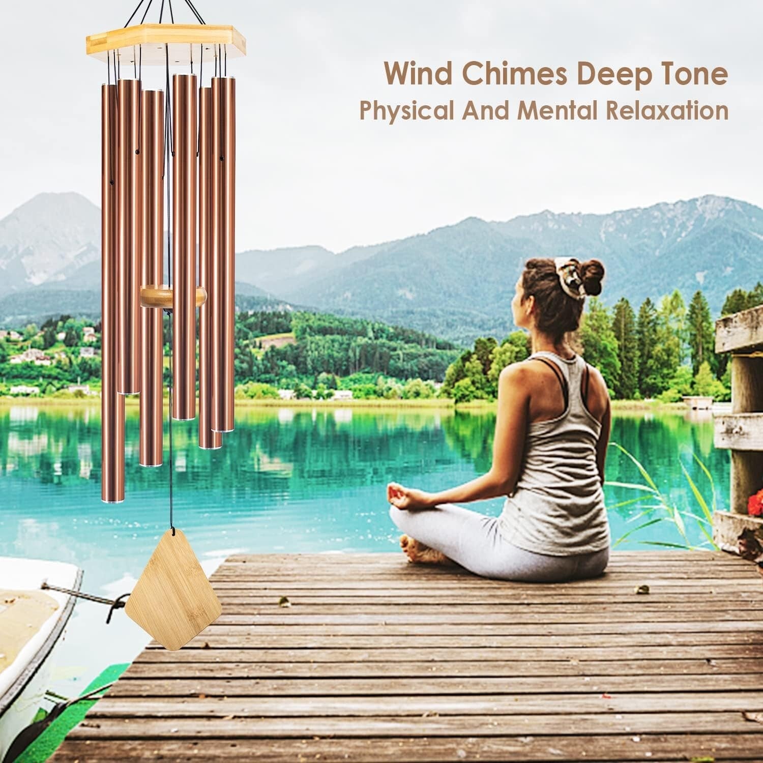 Beautiful 36-Inch Wind Chimes - Perfect Gift for Mother's Day and Housewarming