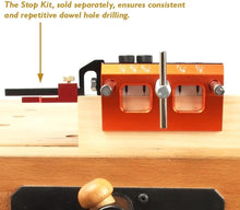 Load image into Gallery viewer, Precision Self Centering Dowel Jig with Adjustable Bushings for Woodworking
