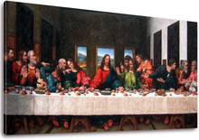 Load image into Gallery viewer, Classic 24" x 48" Last Supper Artwork - Ready to Hang Home Gallery Wall