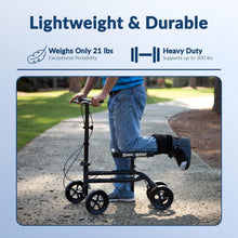 Load image into Gallery viewer, Versatile Knee Walker for Broken Foot Recovery - Transportable, 300 lbs Capacity