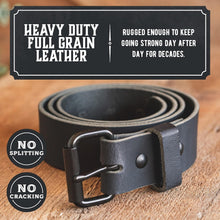 Load image into Gallery viewer, The Classic Leather Everyday Belt: Durable Full Grain Leather, 1.5-Inch Width