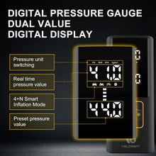 Load image into Gallery viewer, Compact Battery-Powered Tire Inflator with Smart Pressure Control &amp; LED Light