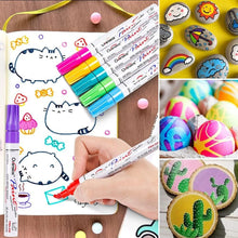 Load image into Gallery viewer, Waterproof Oil-Based Paint Marker Set - 48 Permanent Colors for Every Surface
