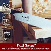 Load image into Gallery viewer, Kataba 10.5” Japanese Pull Saw – Precision Woodworking Tool for Professionals