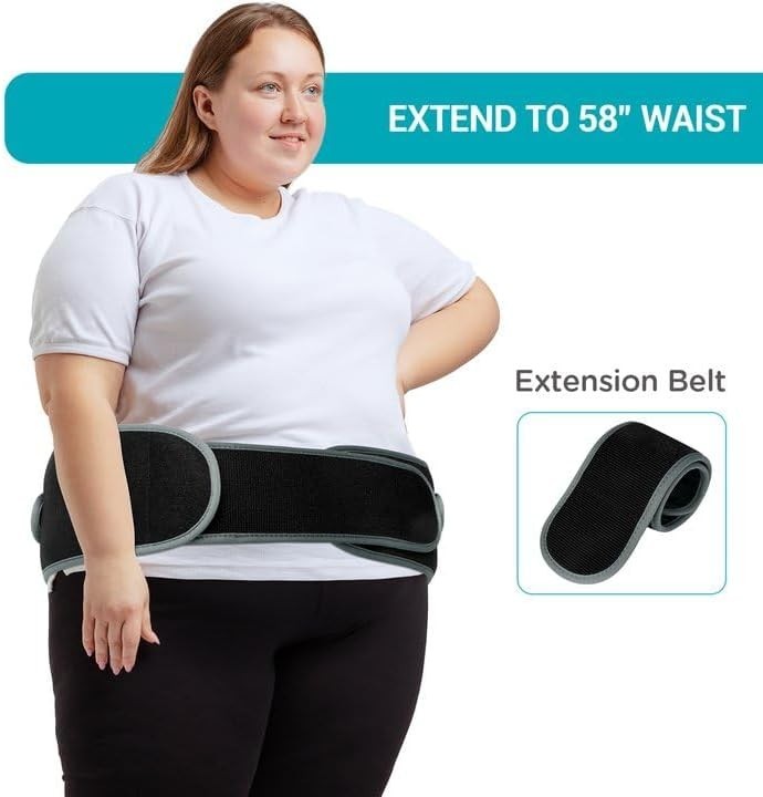 Rechargeable Back Massager with 3 Heat and Vibration Settings - Great for Gifts