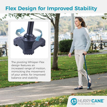 Load image into Gallery viewer, Lightweight Foldable Walking Cane, 37.5 Inches, Supports 350 lbs - Ideal for All