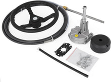 Load image into Gallery viewer, Durable 13.5" Rotary Steering System Kit - Rust-Resistant Marine Design