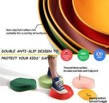 Load image into Gallery viewer, Colorful Non-Slip Stepping Stones for Kids - Develop Motor Skills &amp; Confidence