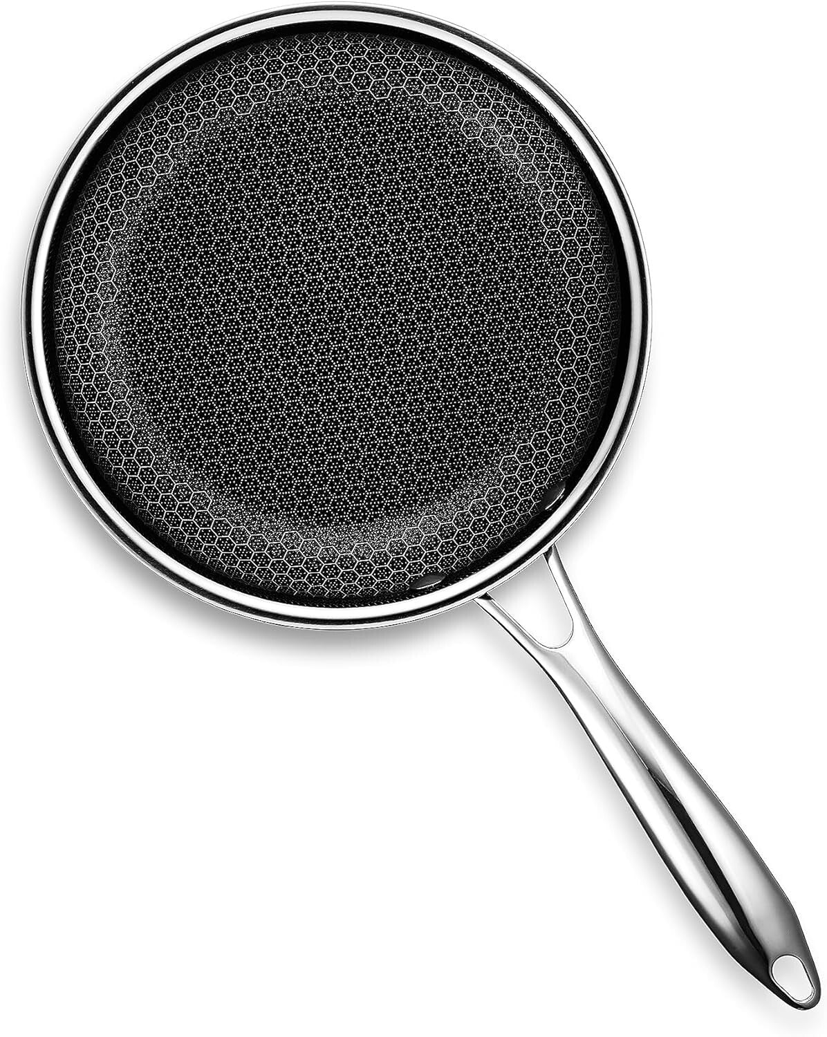 Space-Saving 8-Inch Nonstick Frying Pan - Scratch-Resistant & Easy to Store