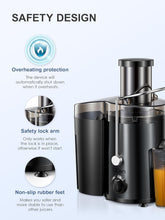 Load image into Gallery viewer, Powerful 500W Juicer Extractor with Wide Chute &amp; Overheat Protection Feature