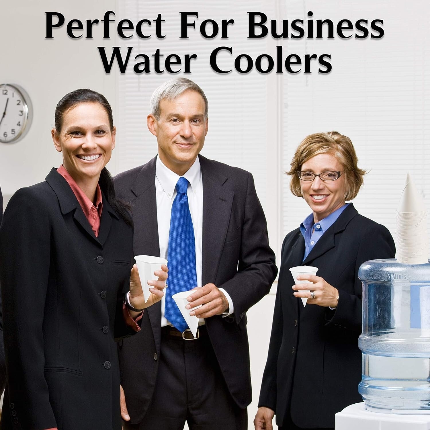 Versatile 2000 Pack White Cone Paper Cups - Perfect for Snow Cones & Events