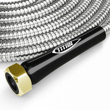 Load image into Gallery viewer, Flexible 304 Stainless Steel Garden Hose - Crush-Resistant &amp; Durable 500 PSI