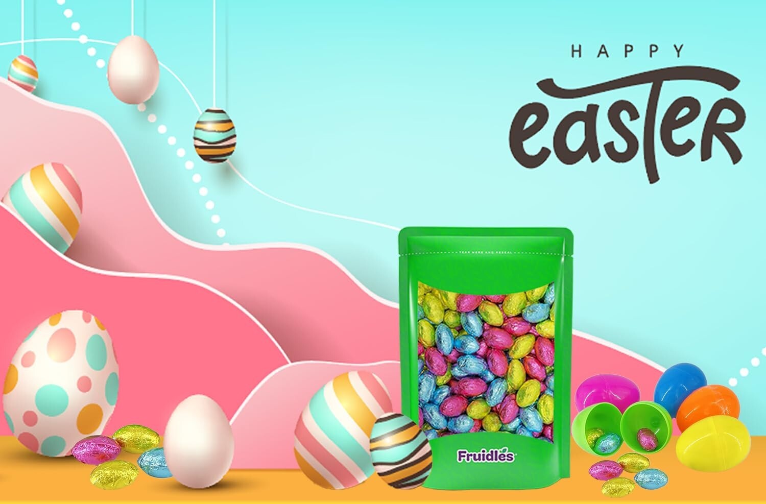 Kosher Certified Milk Chocolate Eggs - 450 Count for Easter Celebrations