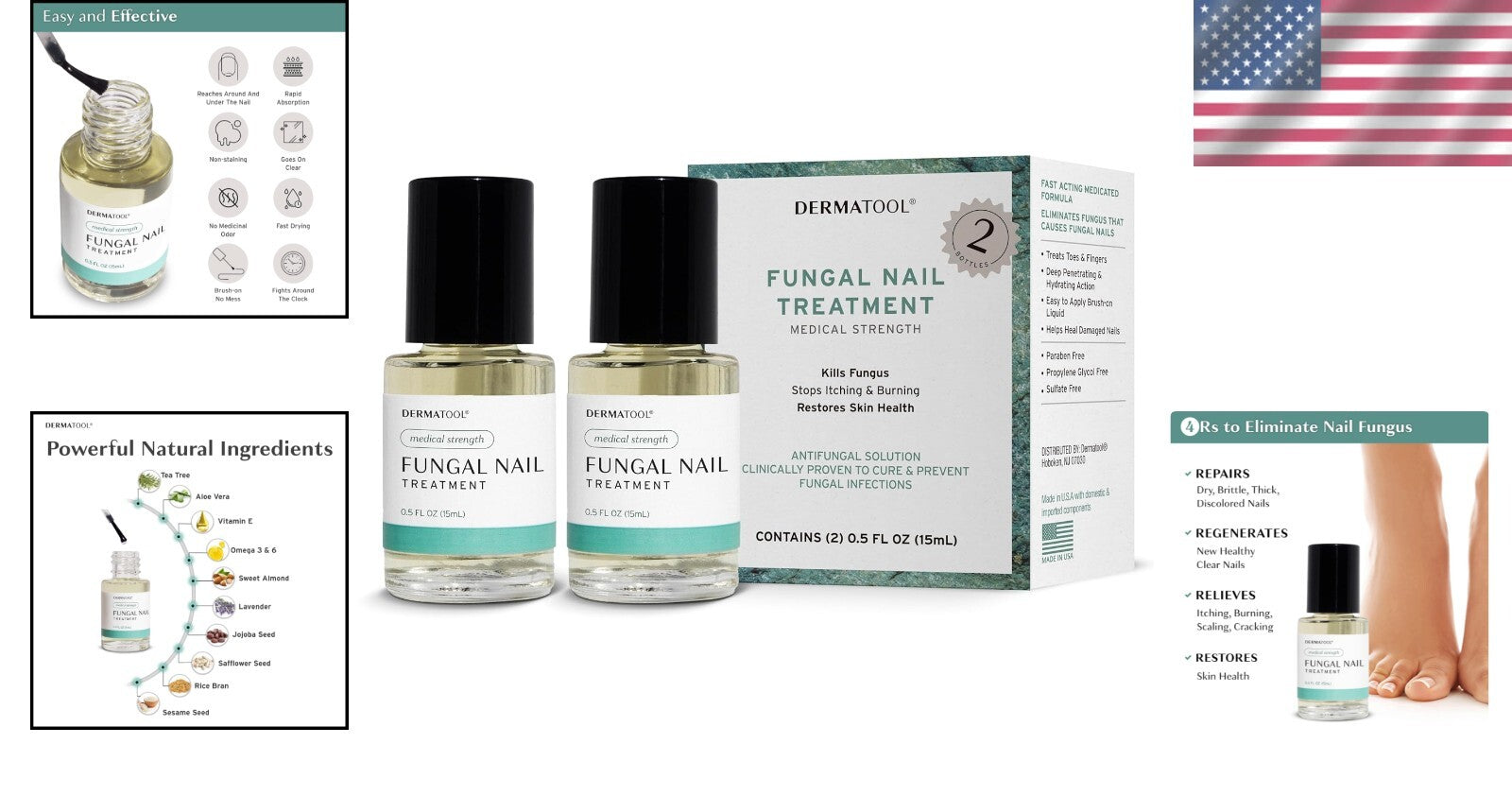 Extra Strength Anti-Fungal Toenail Treatment with Natural Ingredients Formula