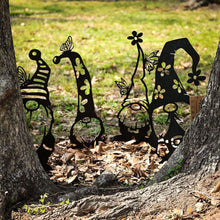 Load image into Gallery viewer, Charming 4 Pack of Handcrafted Garden Gnomes - Perfect Gift for Gardeners