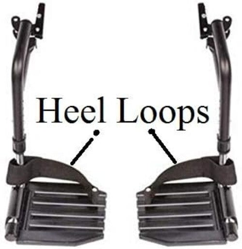 Comfort-Enhancing Wheelchair Legrests with Adjustable Footplates - Universal Fit